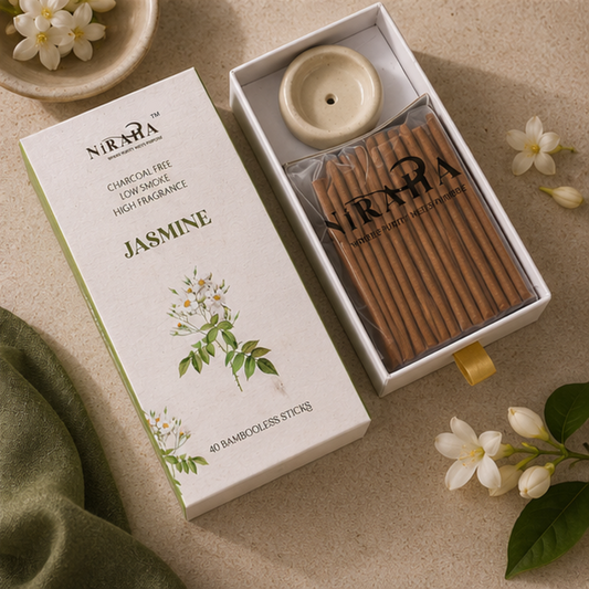 Jasmine Incense Sticks - 40 Sticks Pack