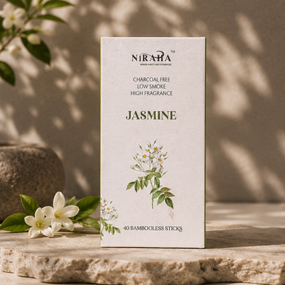 Jasmine Incense Sticks - 40 Sticks Pack