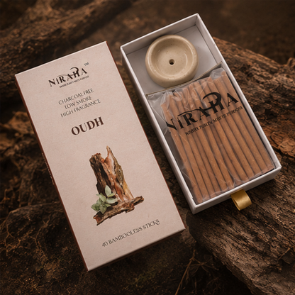 Oudh Incense Sticks - 40 Sticks Pack