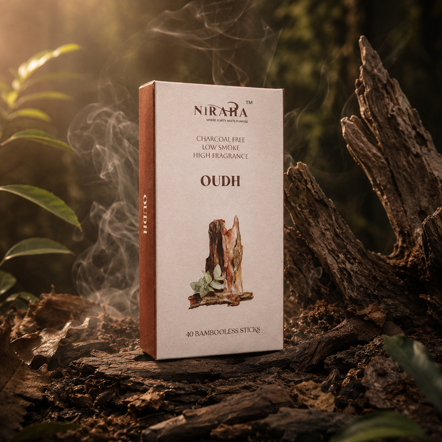 Oudh Incense Sticks - 40 Sticks Pack
