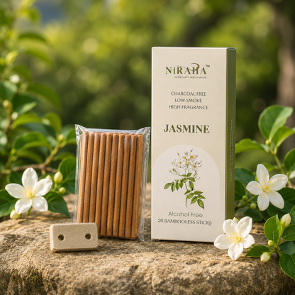 Jasmine Incense Sticks - 40 Sticks Pack